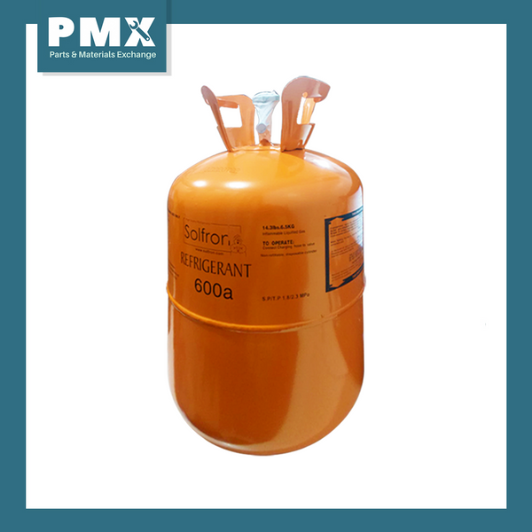Enviro-Safe R-600a Refrigerant – 6 Oz Inverted Piercing Can With Brass Gauge (Case Of 2)
